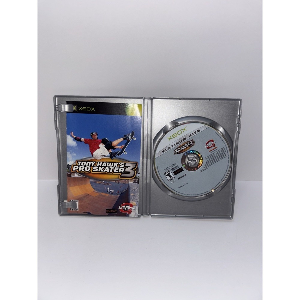 Tony Hawk's Pro Skater 3 (Microsoft Xbox, 2002) Platinum Edition CIB - Picture 2 of 2